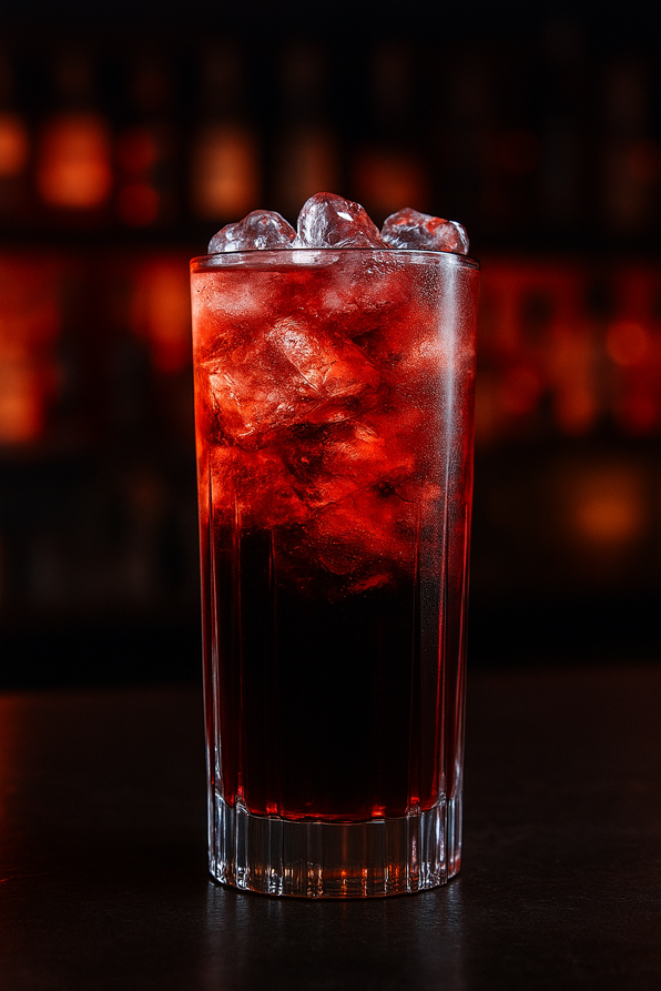 Punainen kala drinkki