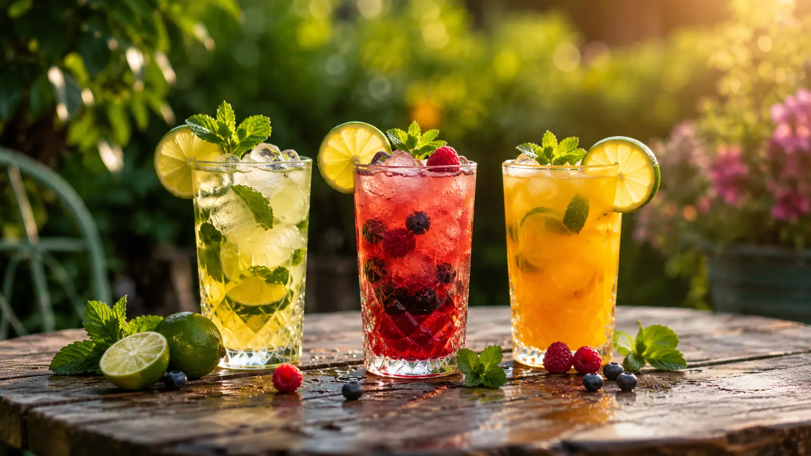 kesäinen drinkki